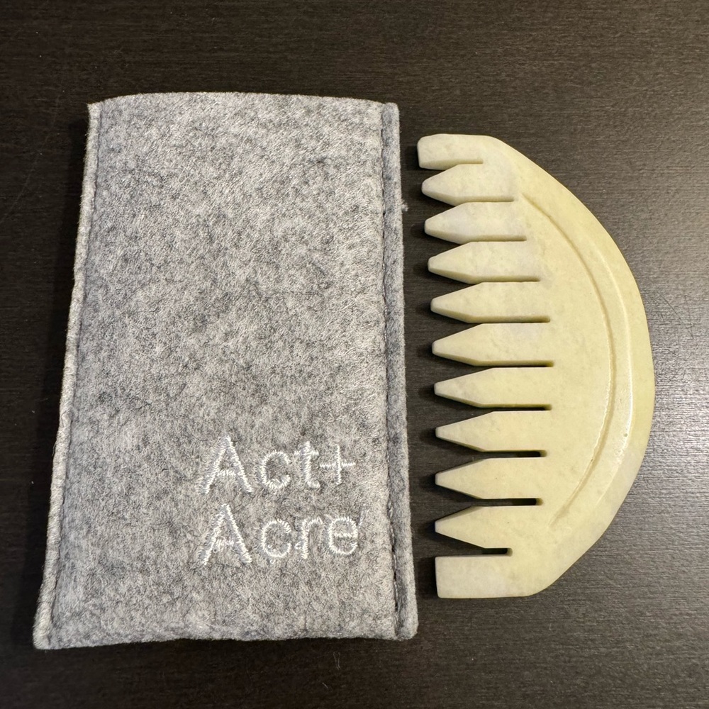 Act+Acre Scalp Gua Sha Tool Full Size NEW